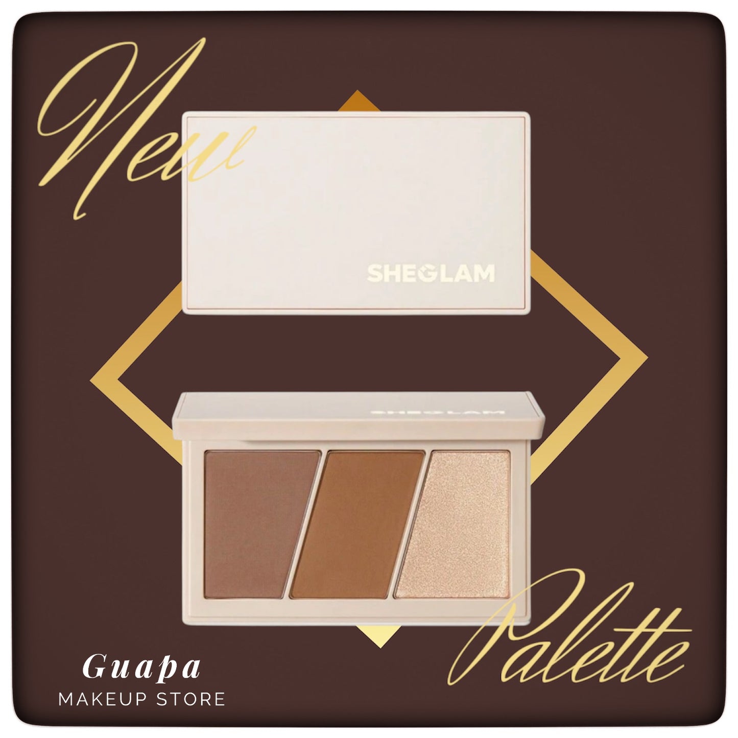 Paleta Trío hero Sheglam