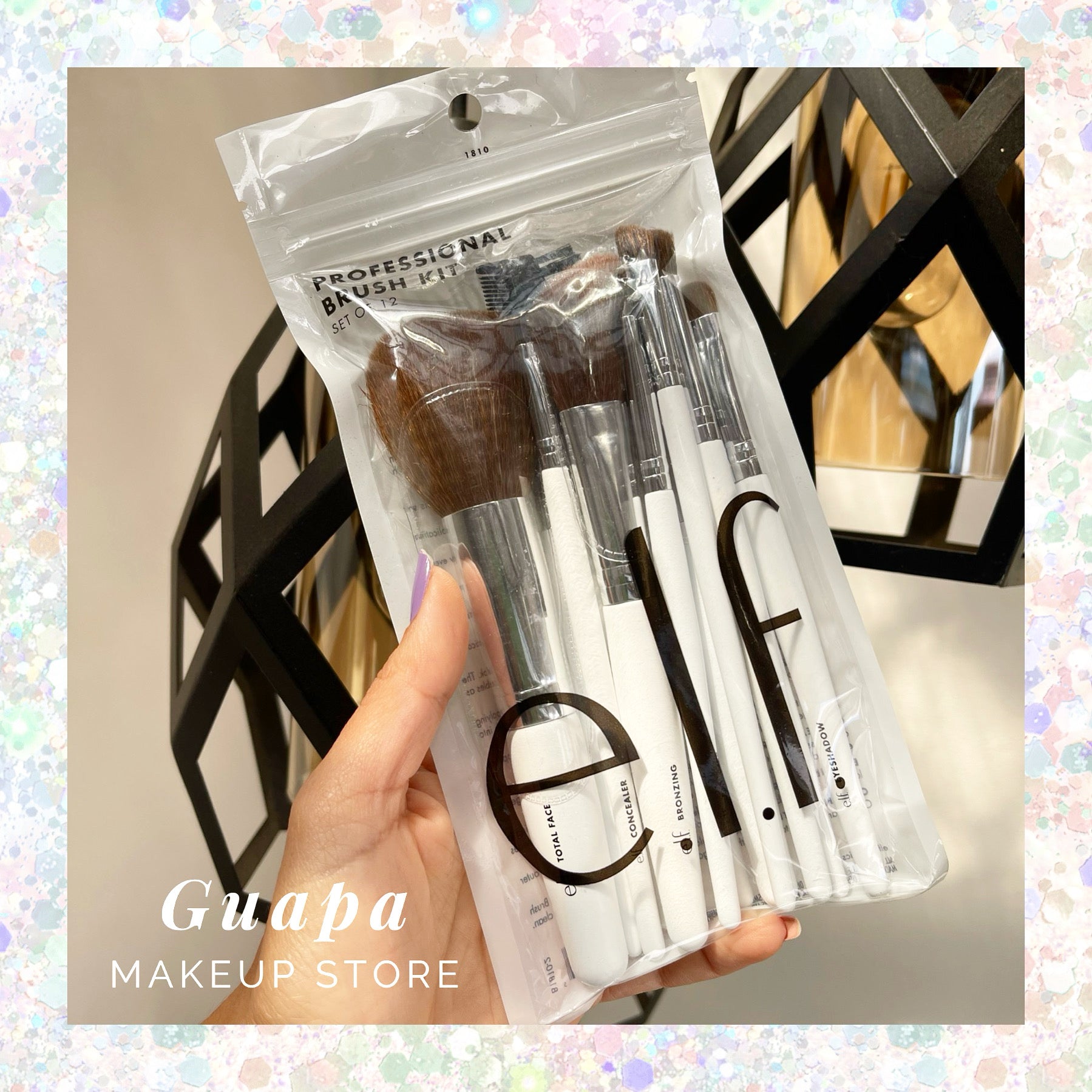 Brochas en set blancas e.l.f