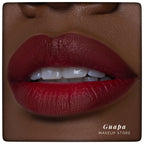 Labial colección navideña en set beauty creation