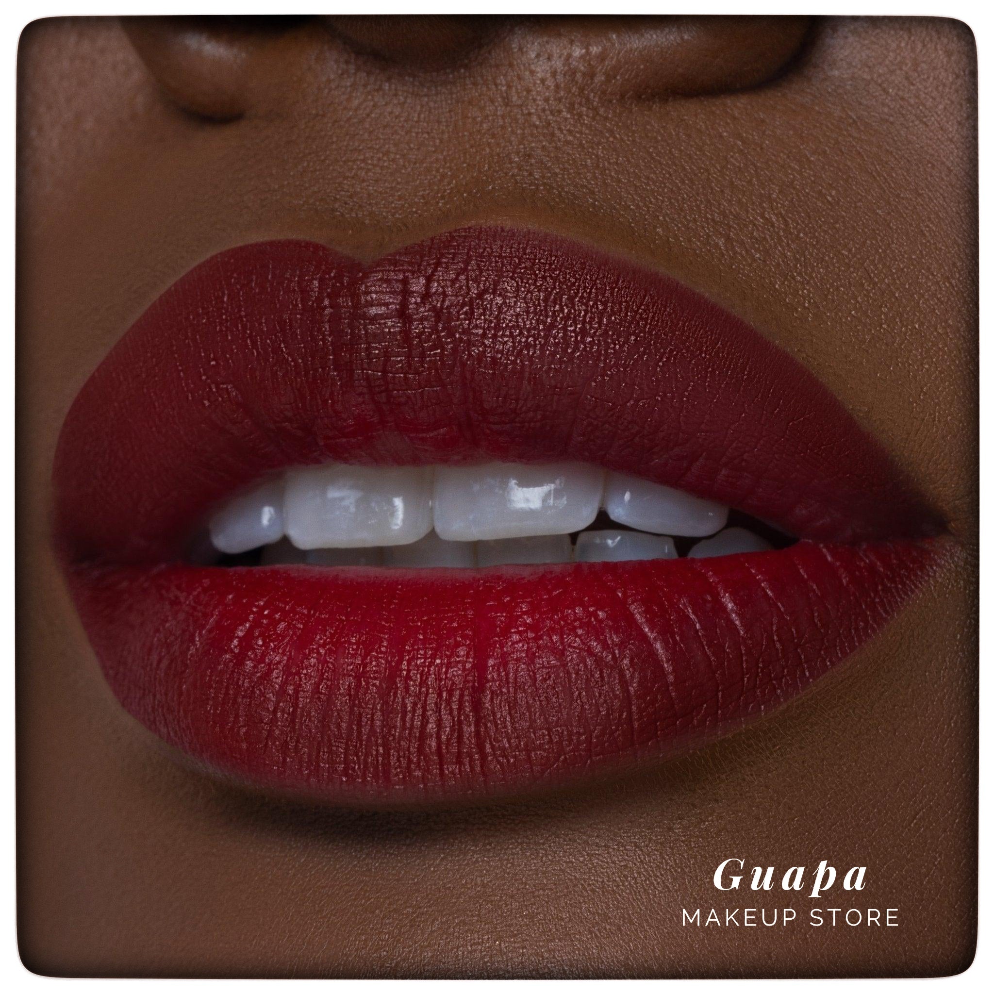 Labial colección navideña en set beauty creation