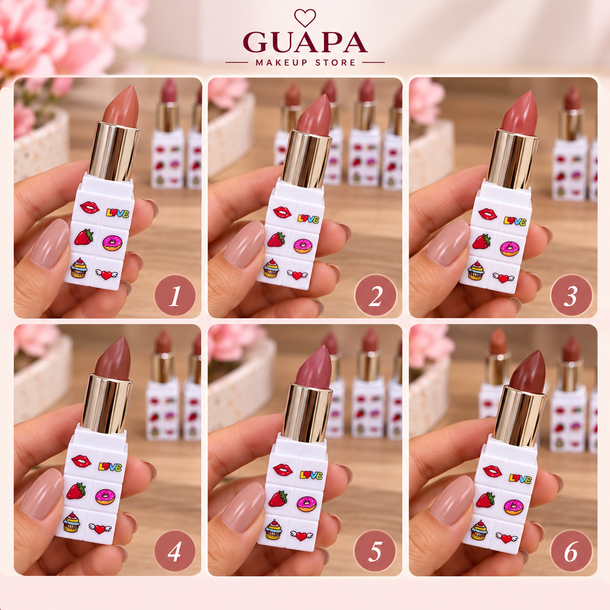 Labial satinado RMT