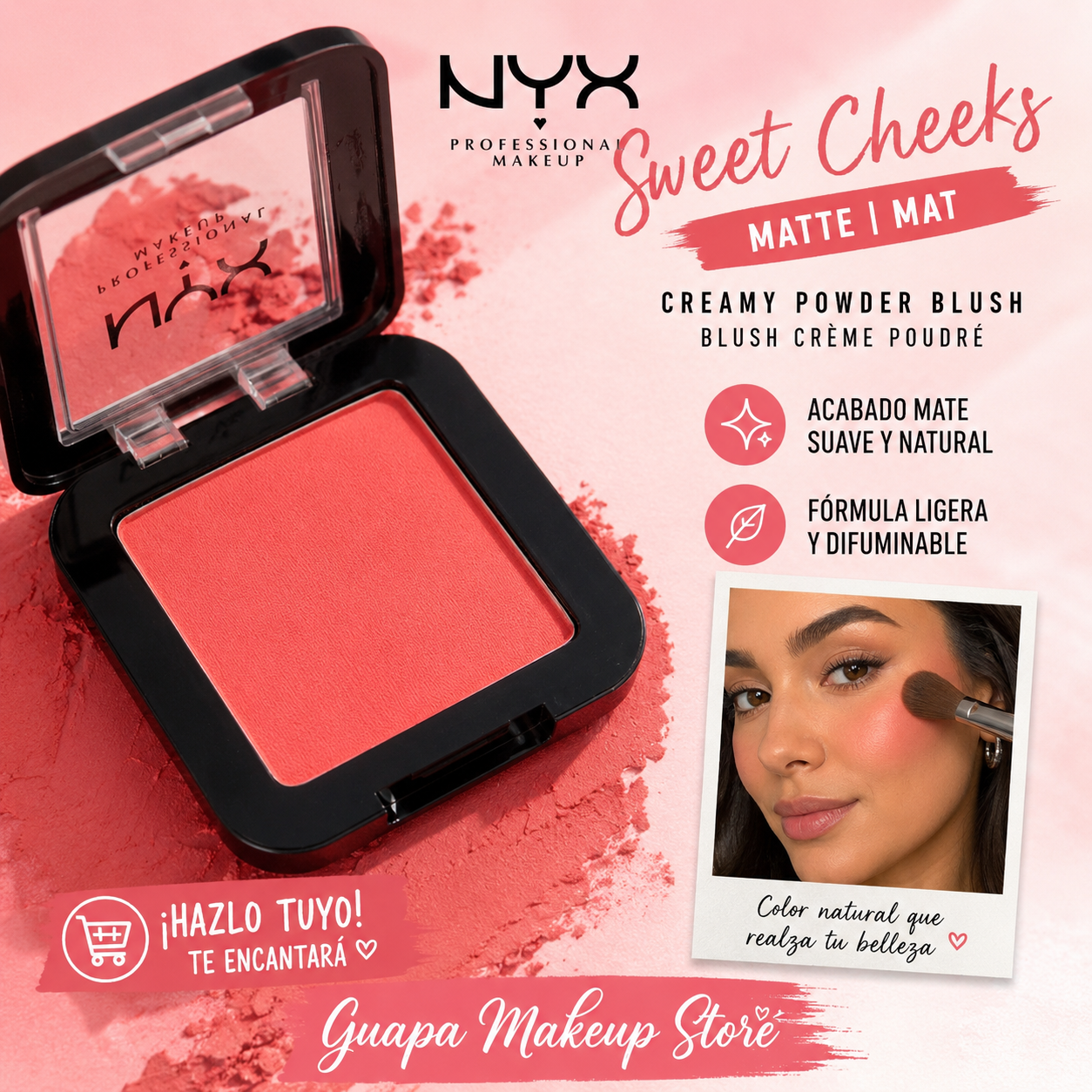 Rubor sweet cheeks NYX