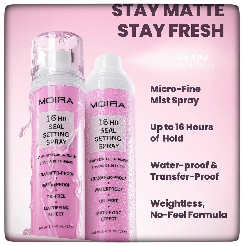 Fijador de maquillaje 16h Moira
