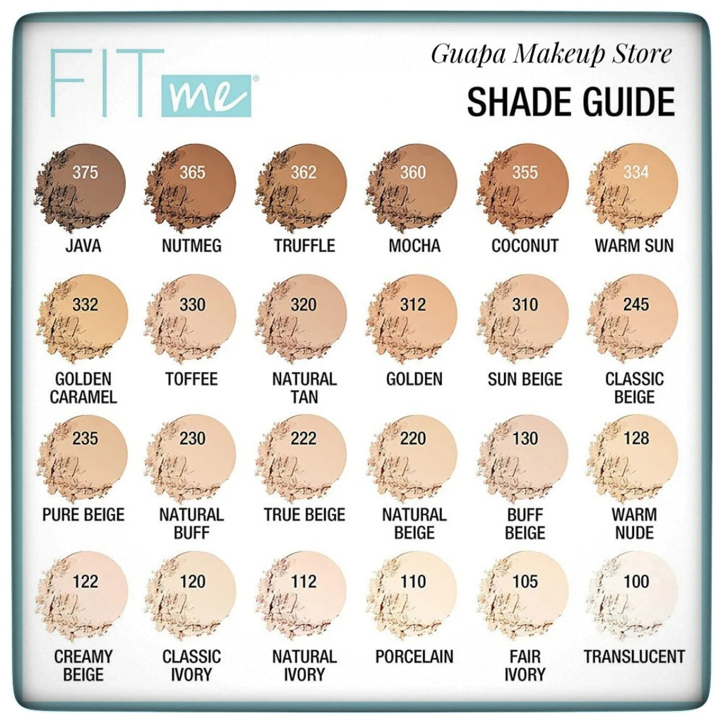 Polvos compactos Fit Me Matte+poreless