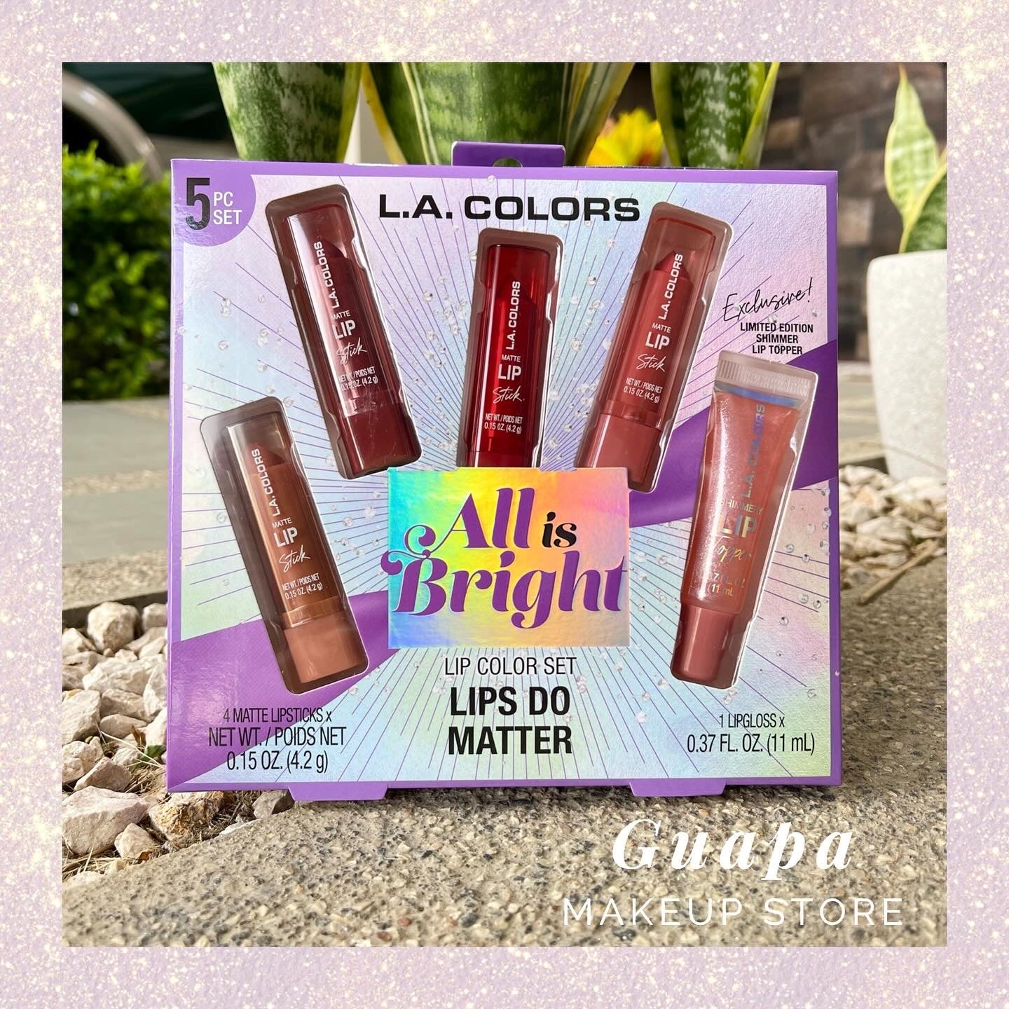 Set de labios All is Bright de L.A Colors