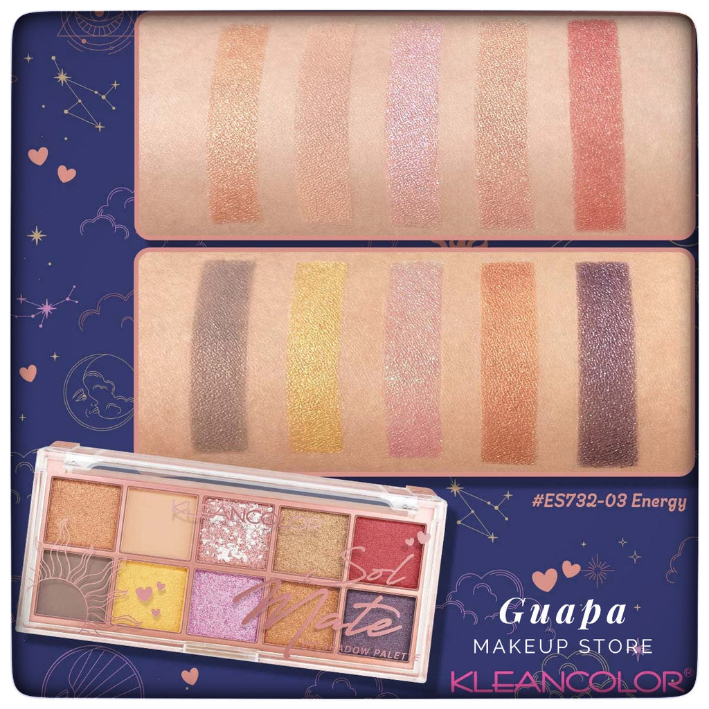 Paletas de sombras Solmate