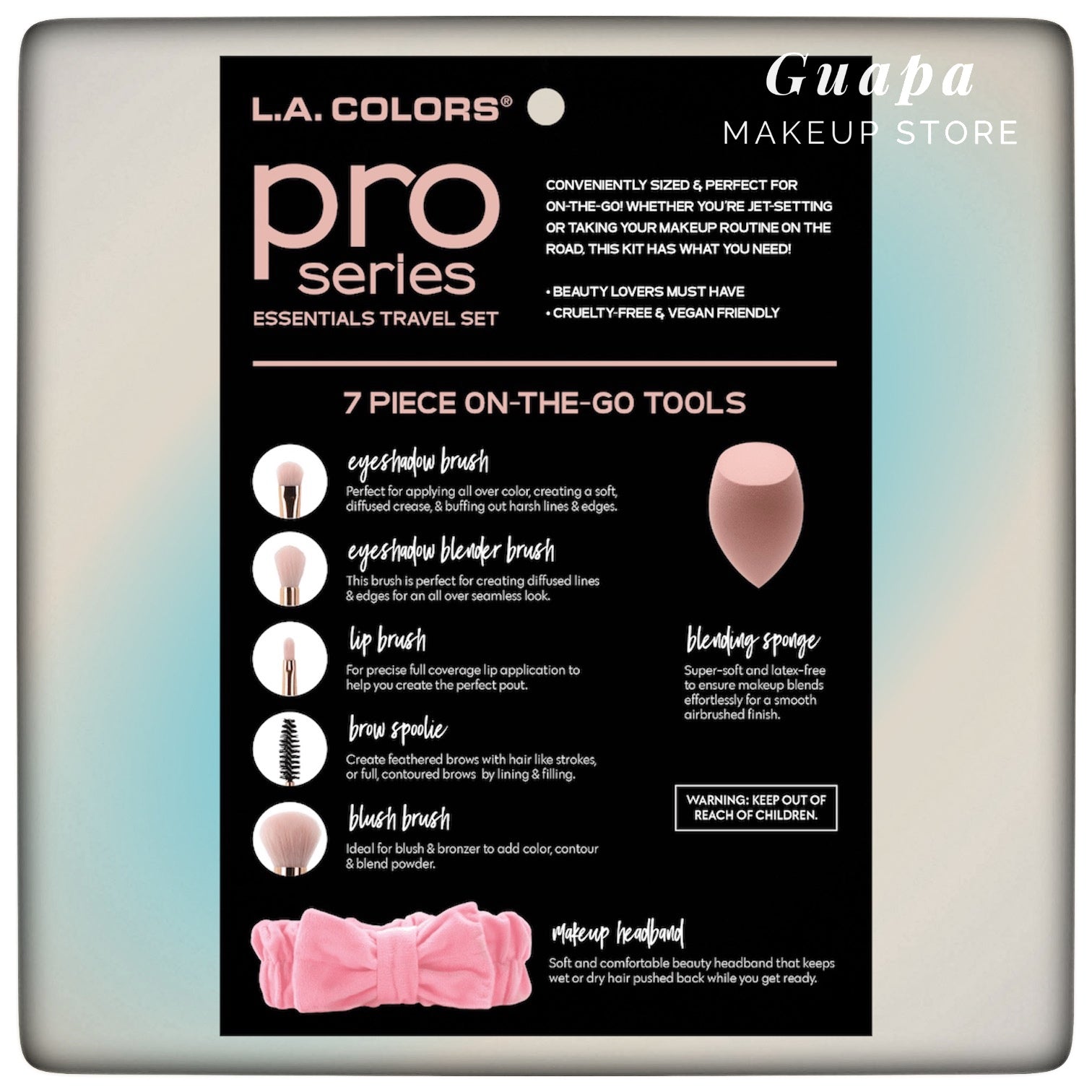 Brochas, esponja y Diaema set