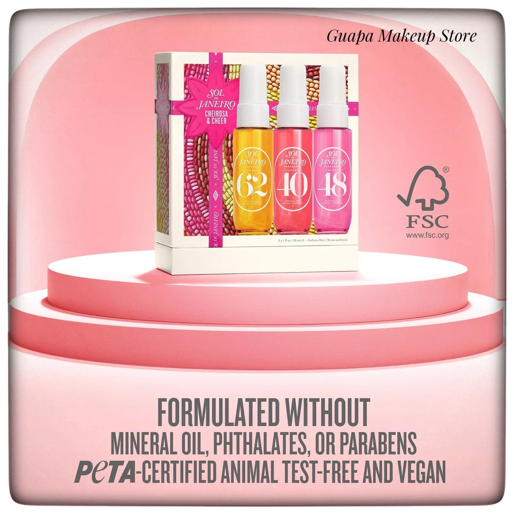 Mist corporal sol de Janeiro trio