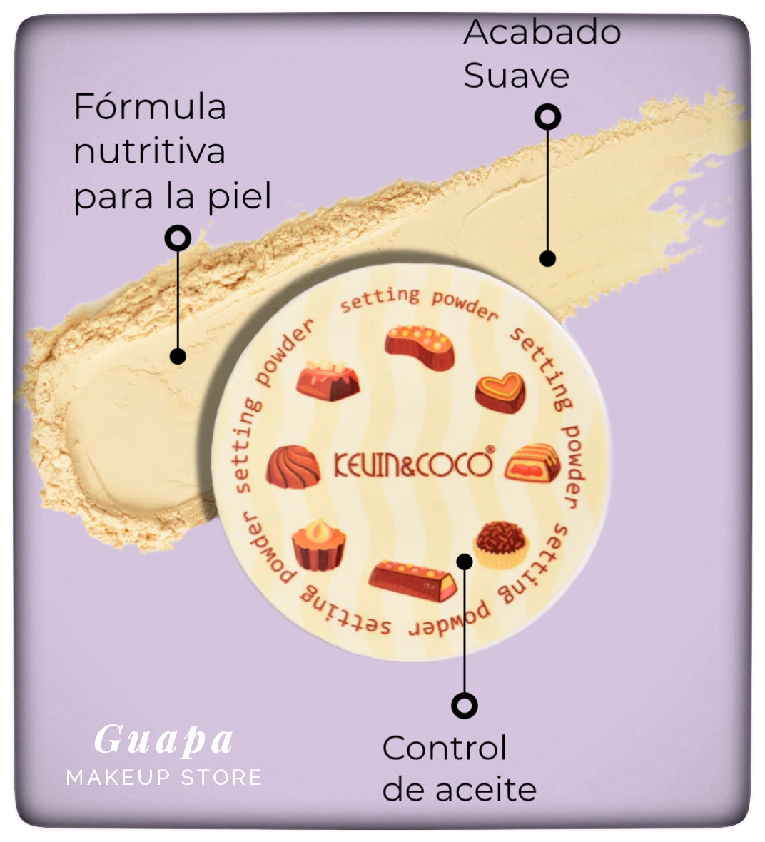 Polvos sueltos Kevin & Coco