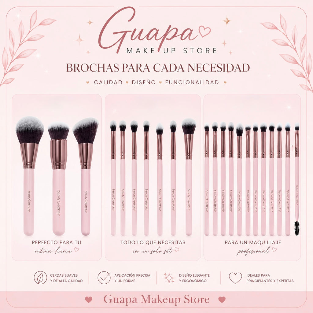 Brochas en set Beauty Creations