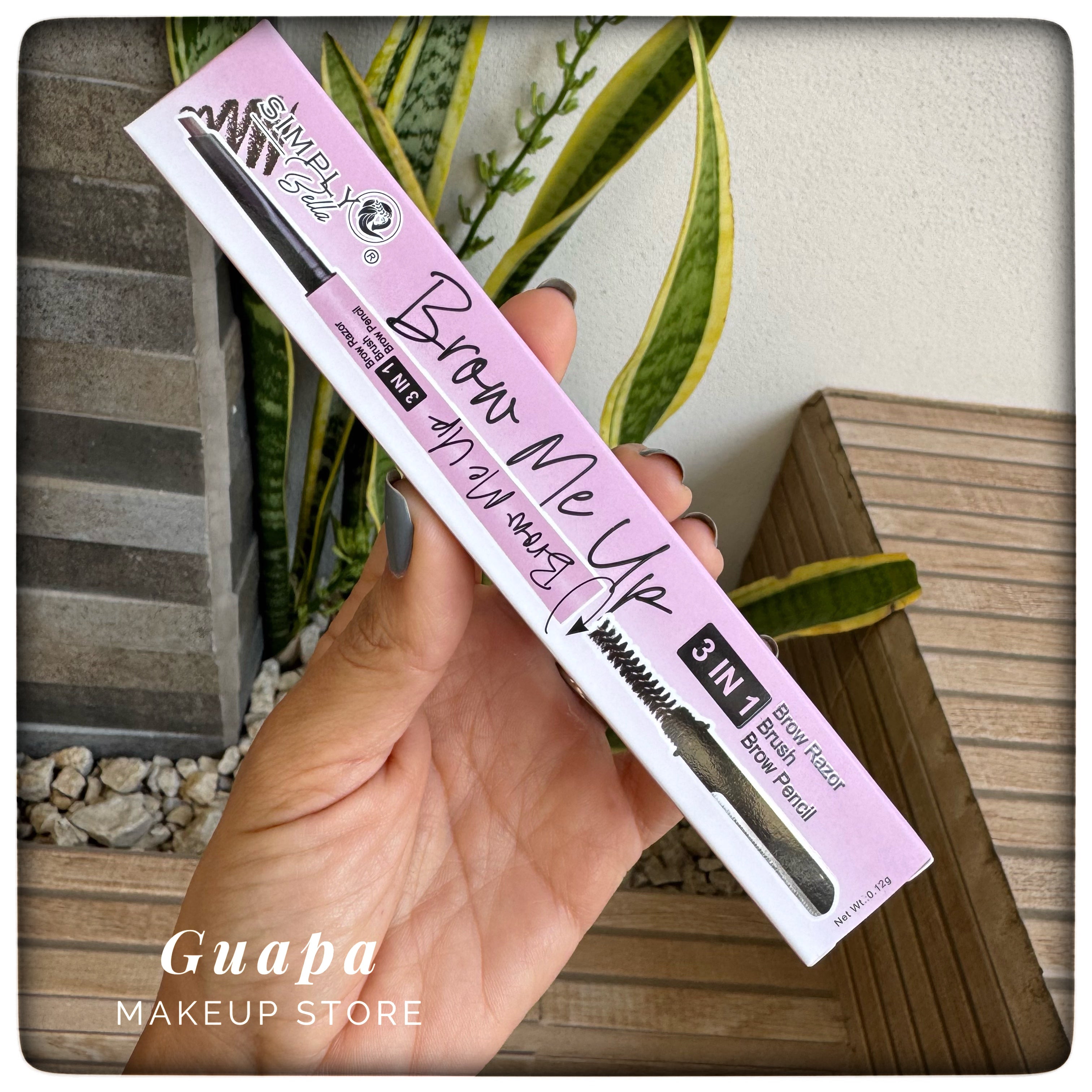 Lápiz para cejas 3 en 1