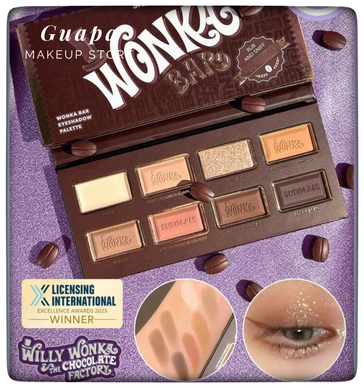 Paleta Wonka Bar Sheglam