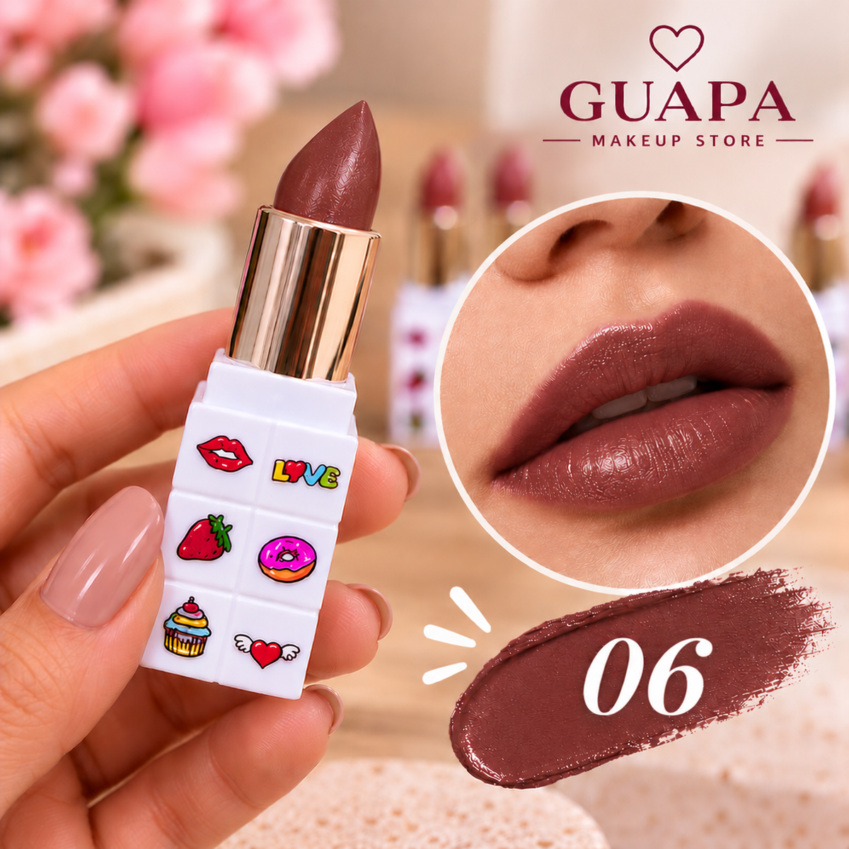 Labial satinado RMT