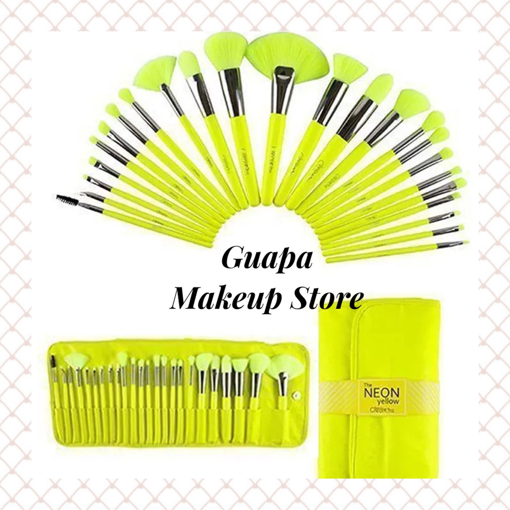 Brochas en set Neón de Beauty Creations