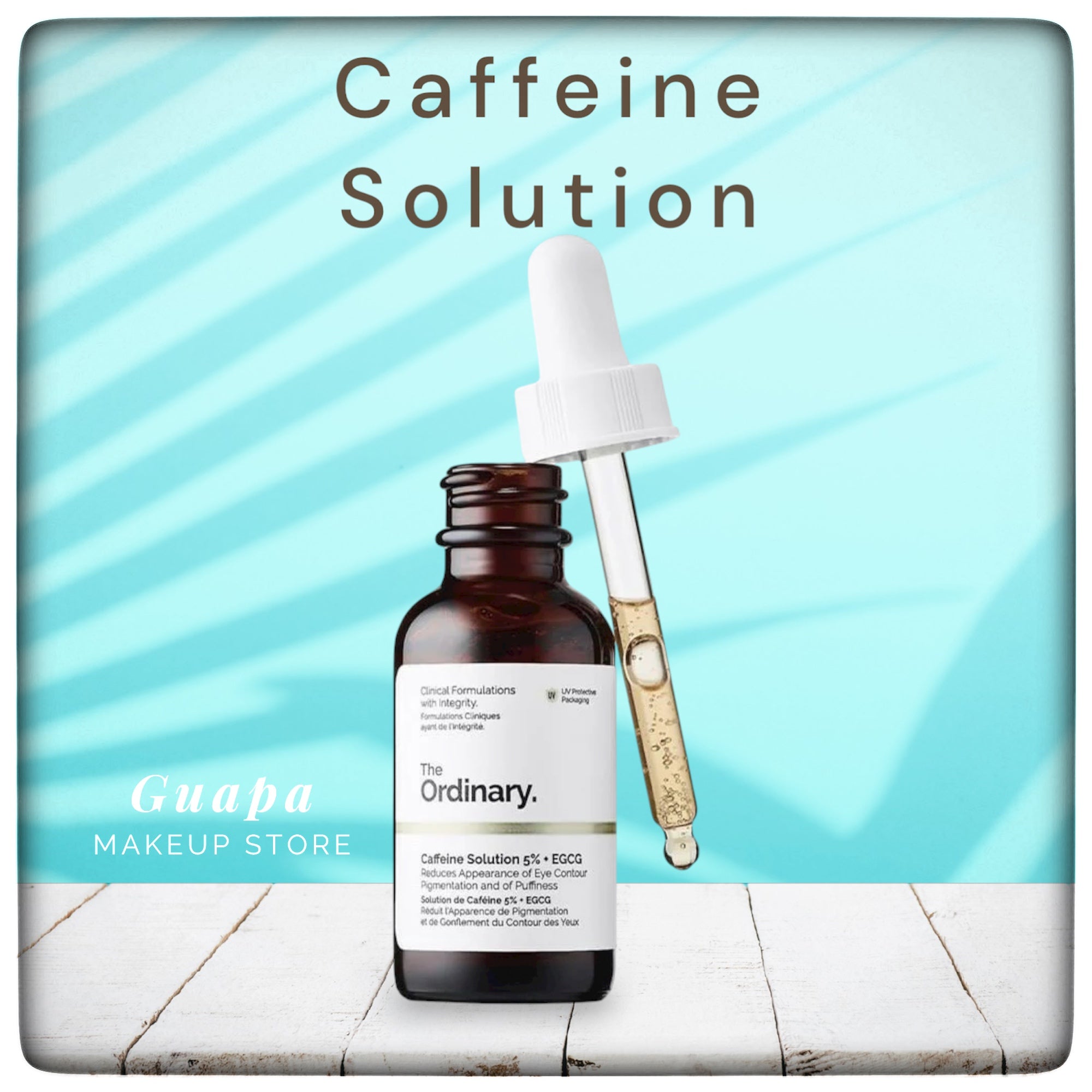 Sérum de caffeine The Ordinary