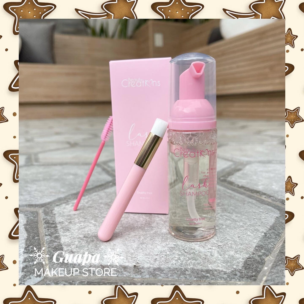 Espuma limpiadora pestañas