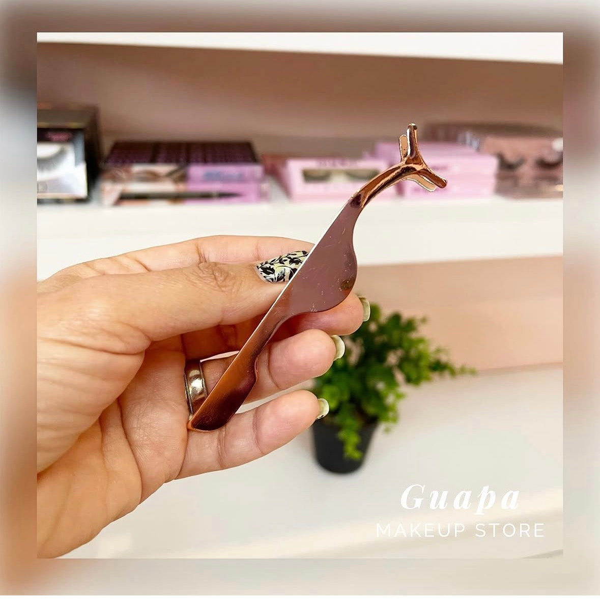 Pinza para pestañas