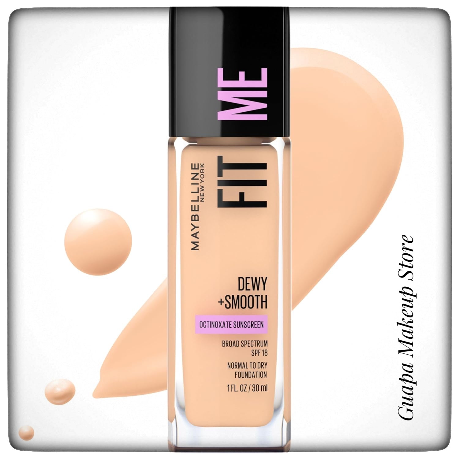Base Fit Me Dewy Maybelline