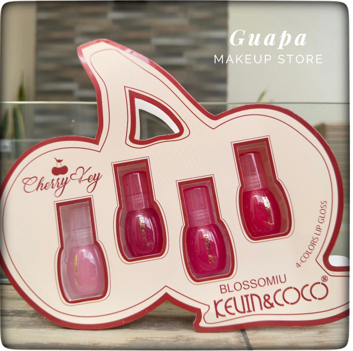 Gloss labial en set Kevin & Coco