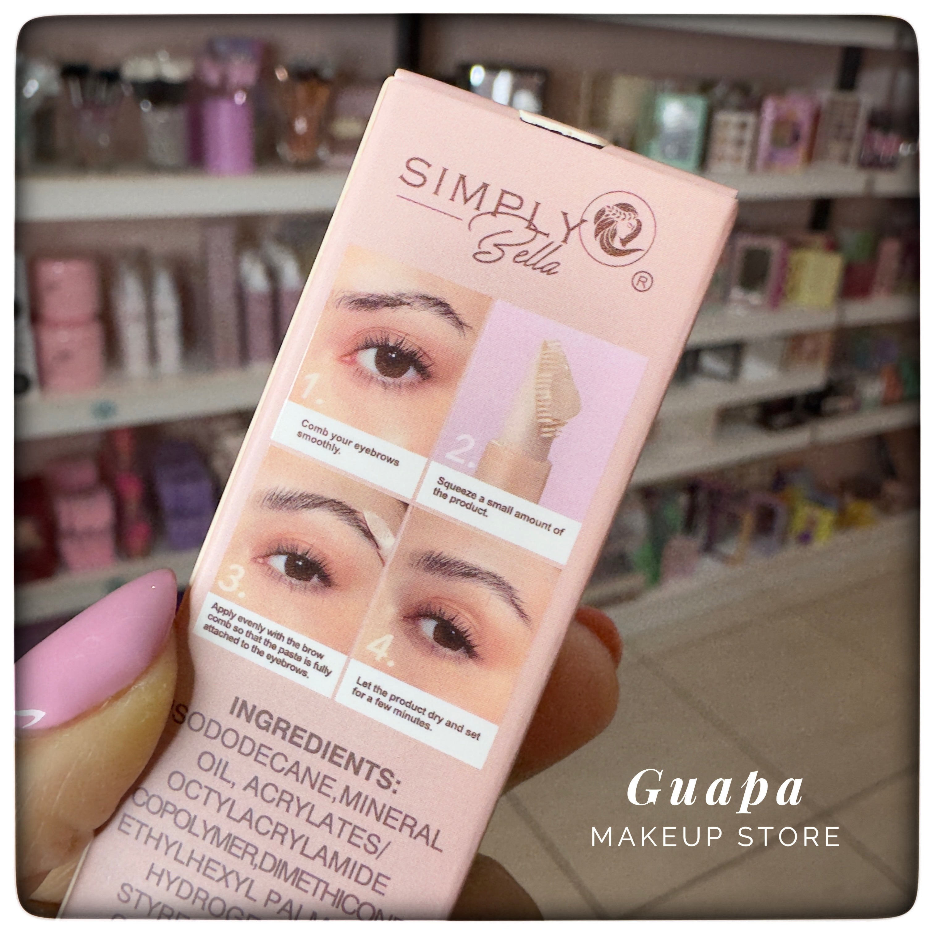 Gel fijador de cejas