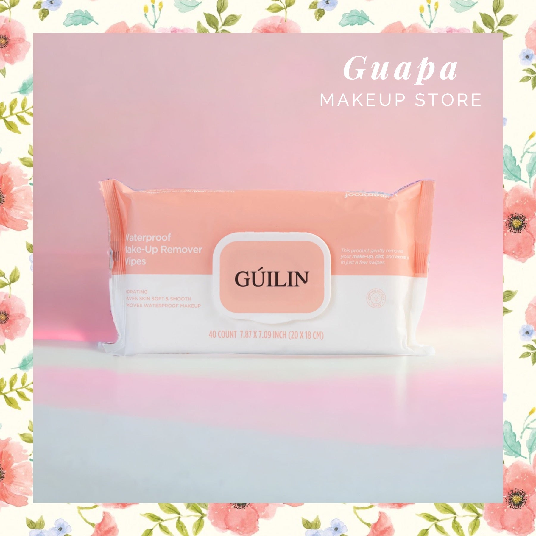 Toallas desmaquillantes a prueba de agua