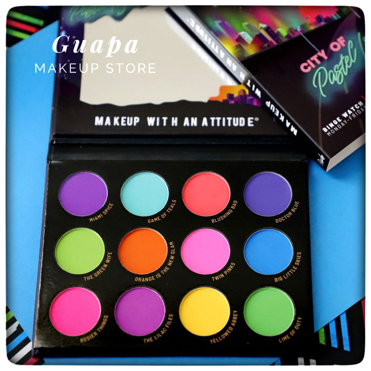 Paleta City of Pastel Lights de Rude