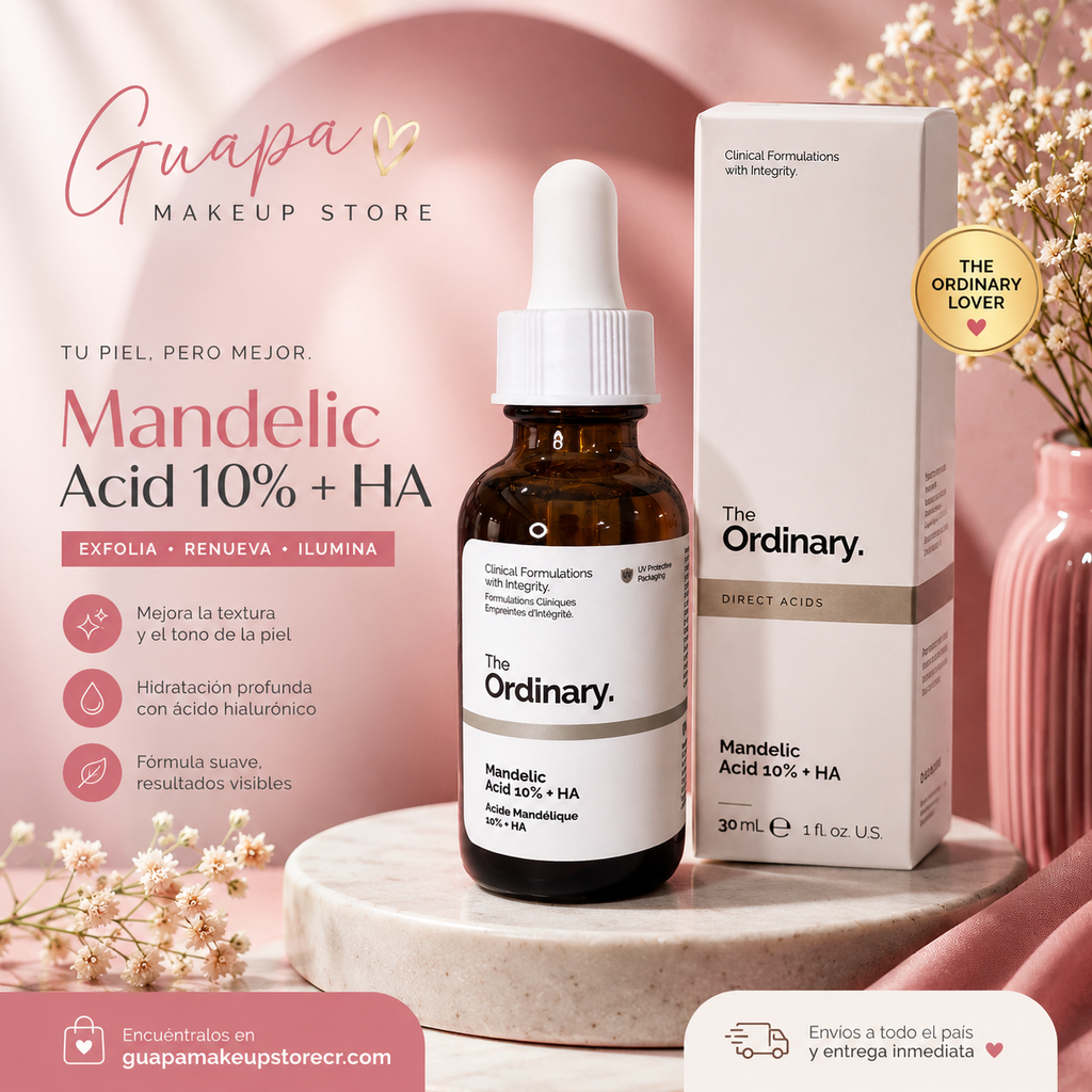 Sérum de Ácido Mandélico 10% + HA The Ordinary