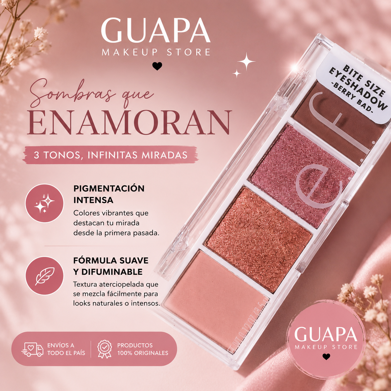 Paleta de sombras Berry Bad de e.l.f