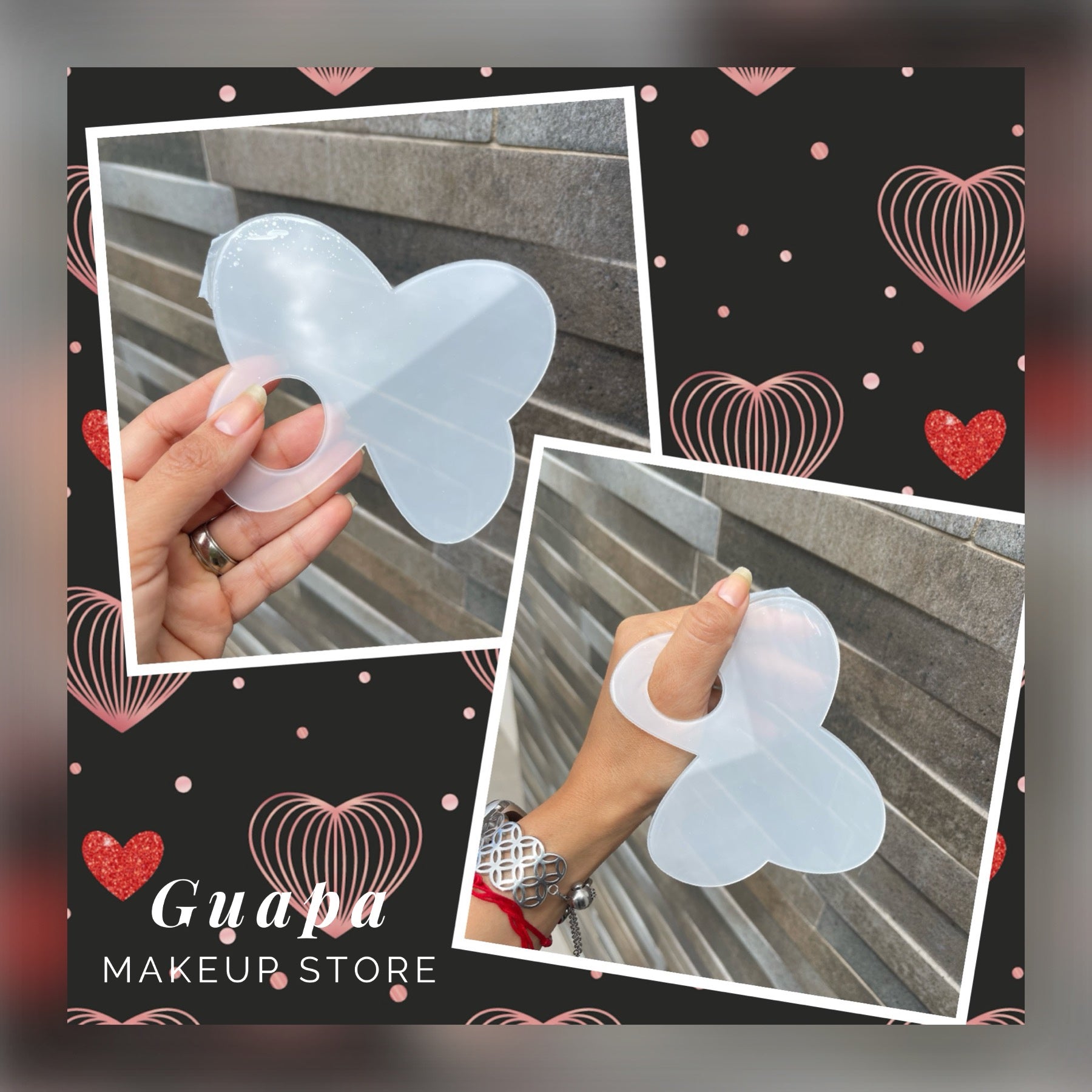 Pad mezclador en forma de mariposa 🦋