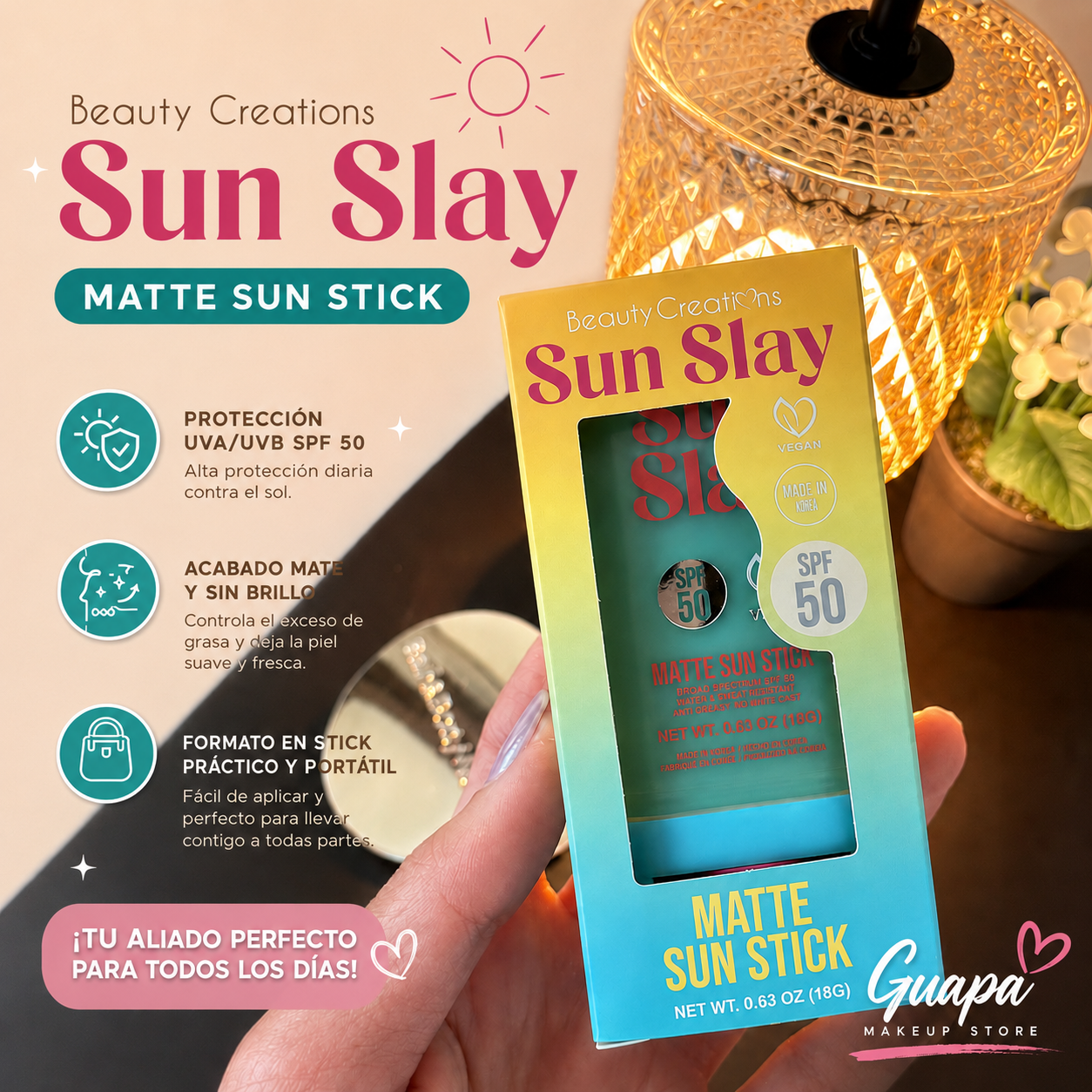 Protector solar Sun Slay de Beauty Creations