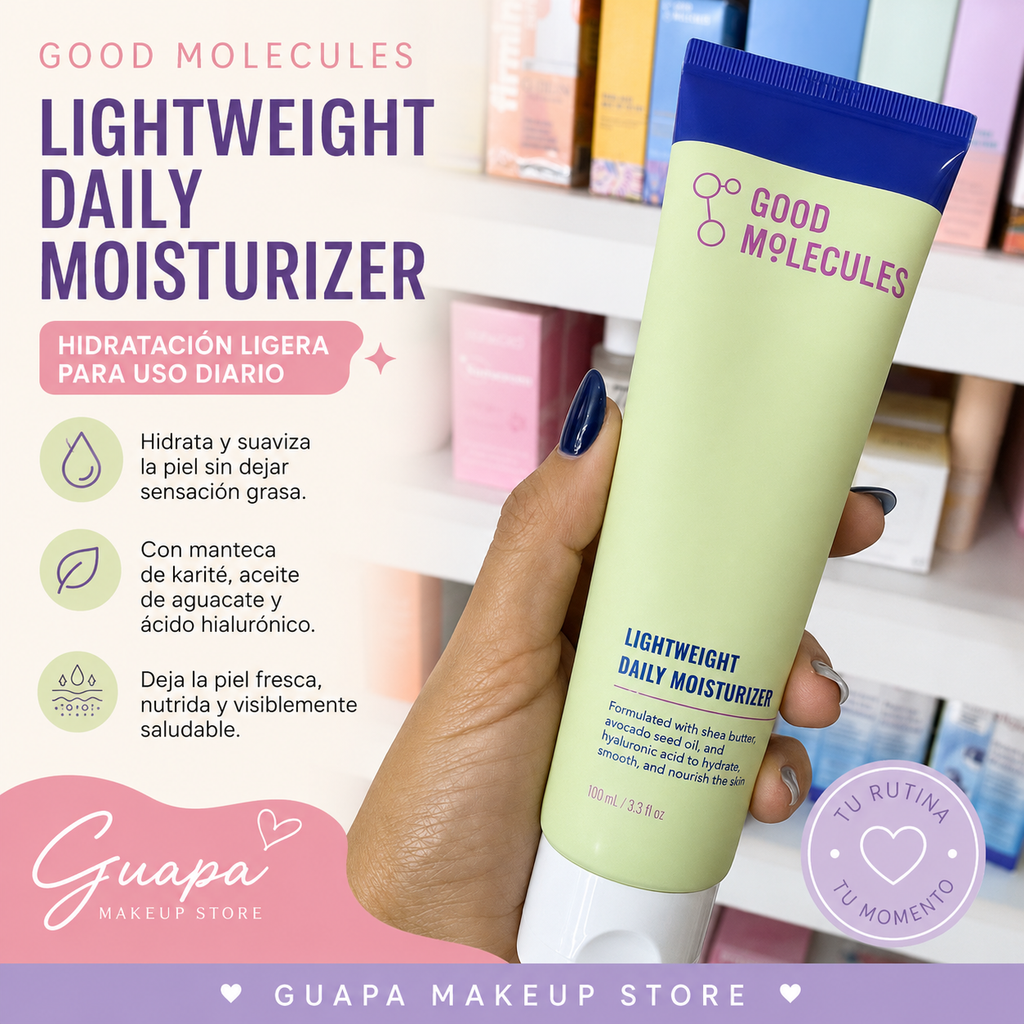 Crema hidratante diaria ligera Good Molecules