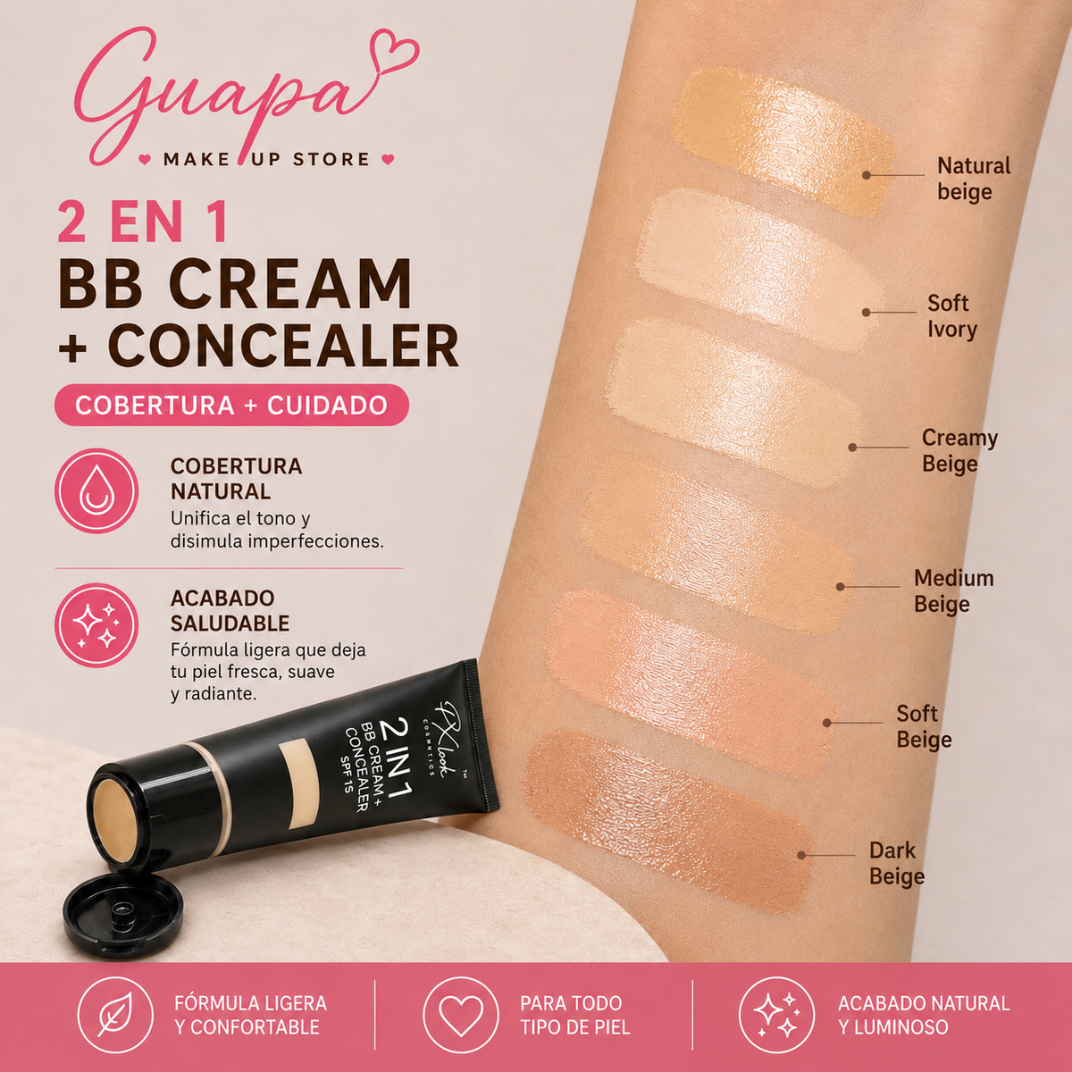 Bb cream 2 en 1