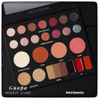 Paleta de sombras Pro X Smokey Kara Beauty completa