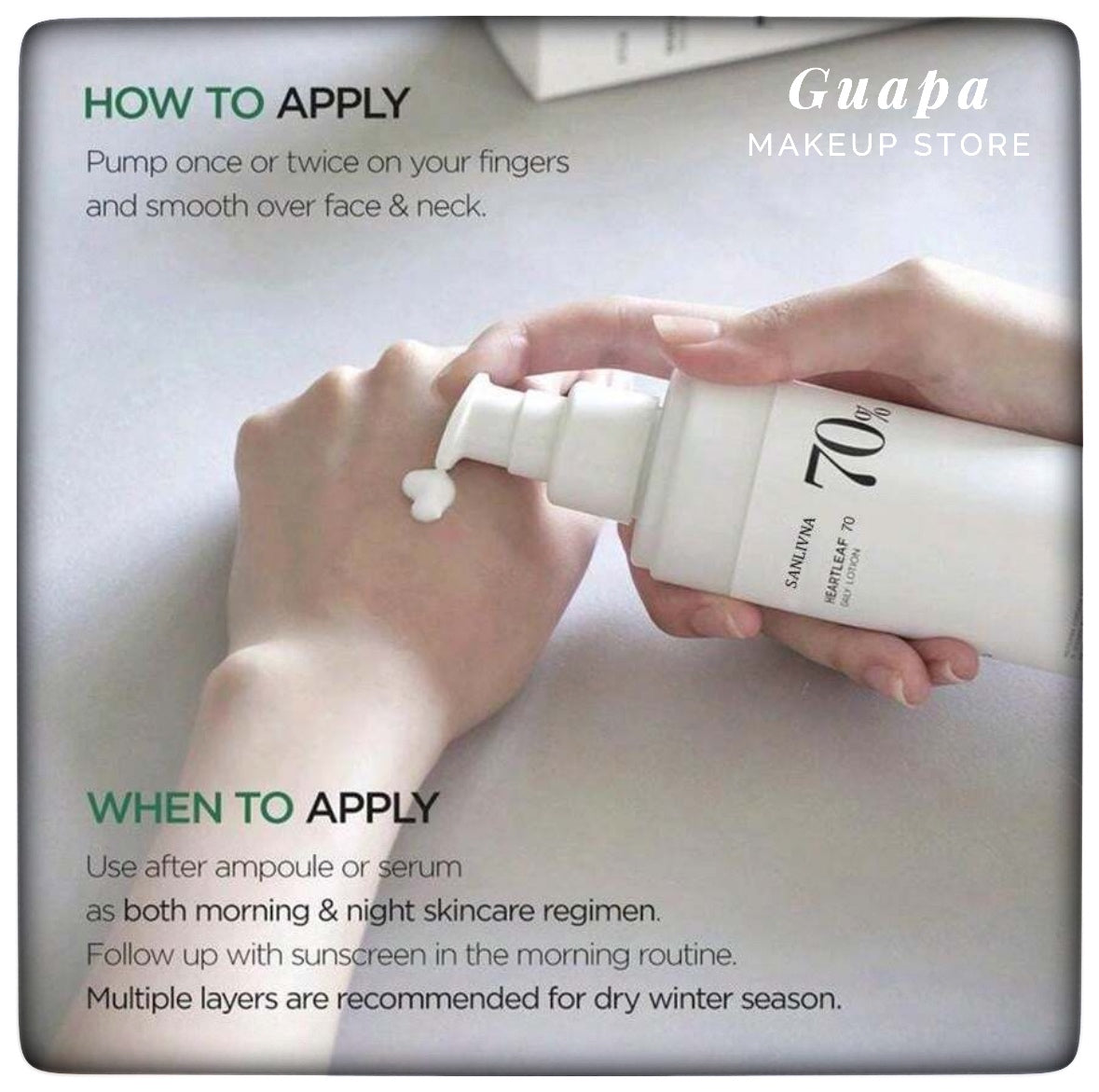 Crema intensiva hidratante calmante koreano