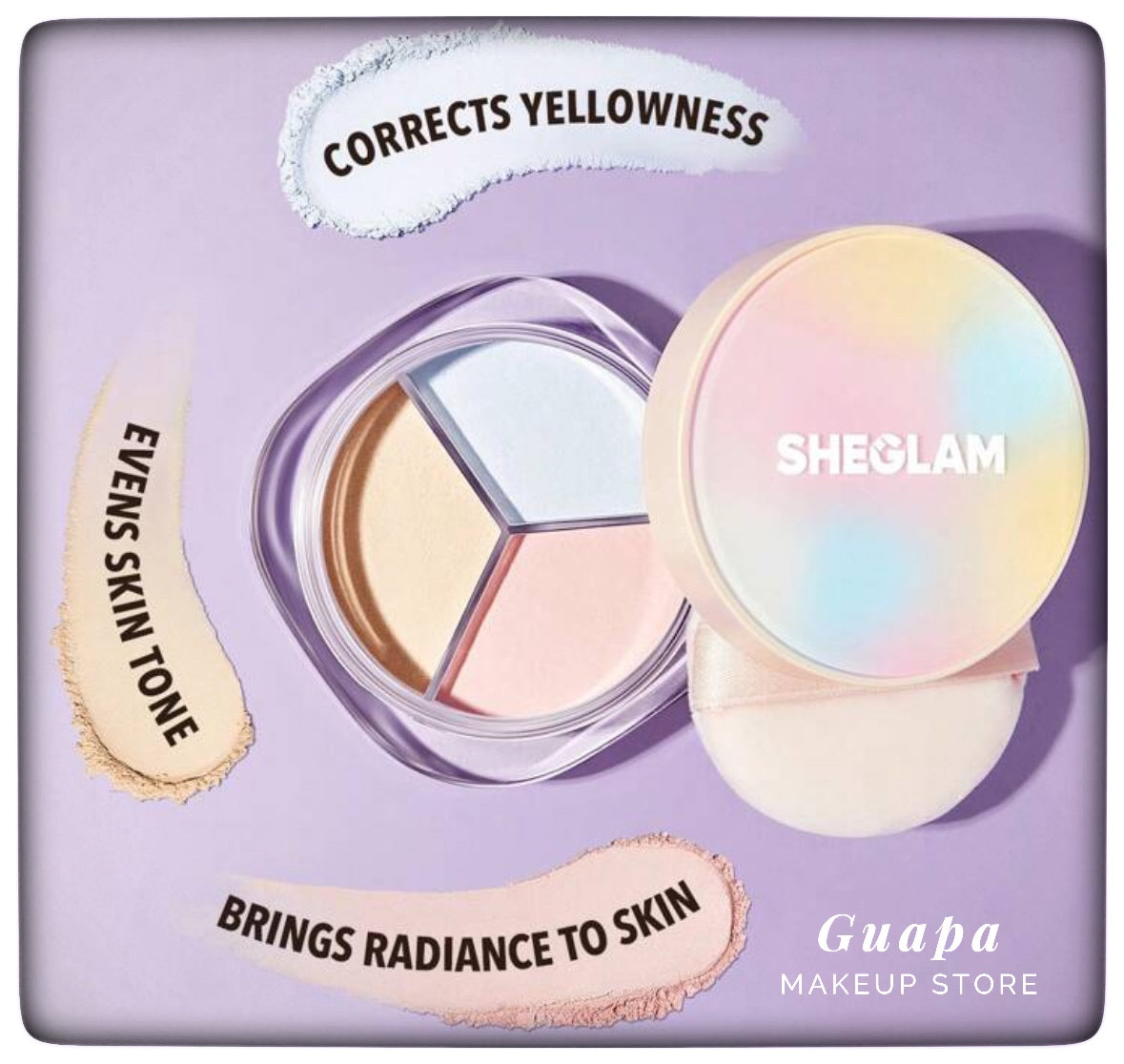 Polvo corrector 3 en 1 sheglam