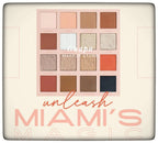 Paleta de sombras the 16 nudes of Miami
