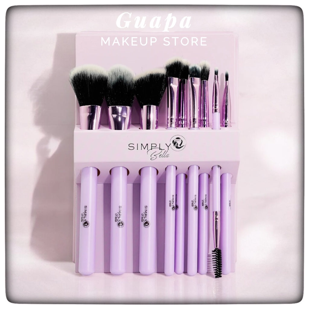 Brochas de Maquillaje en set Surtido Simply Bella