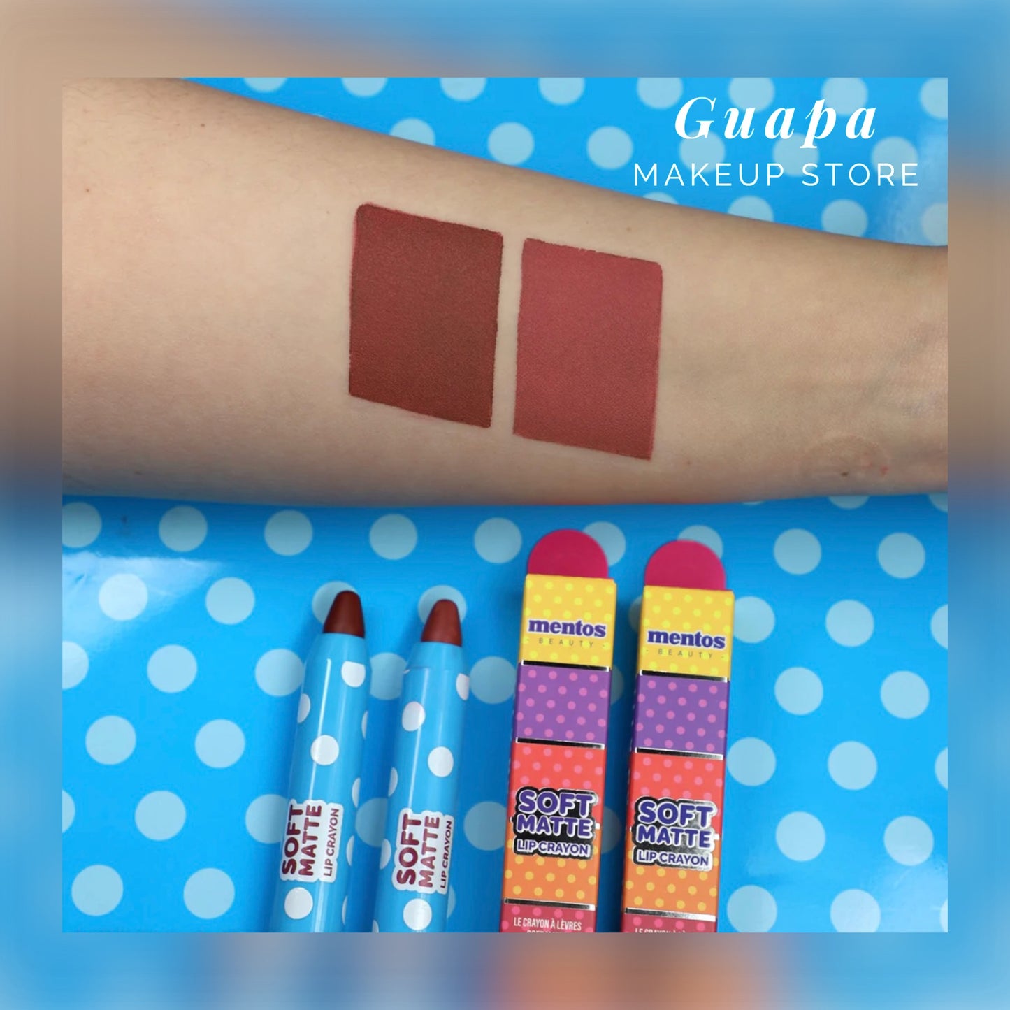 Labial en Crayon Soft Matte Mentos