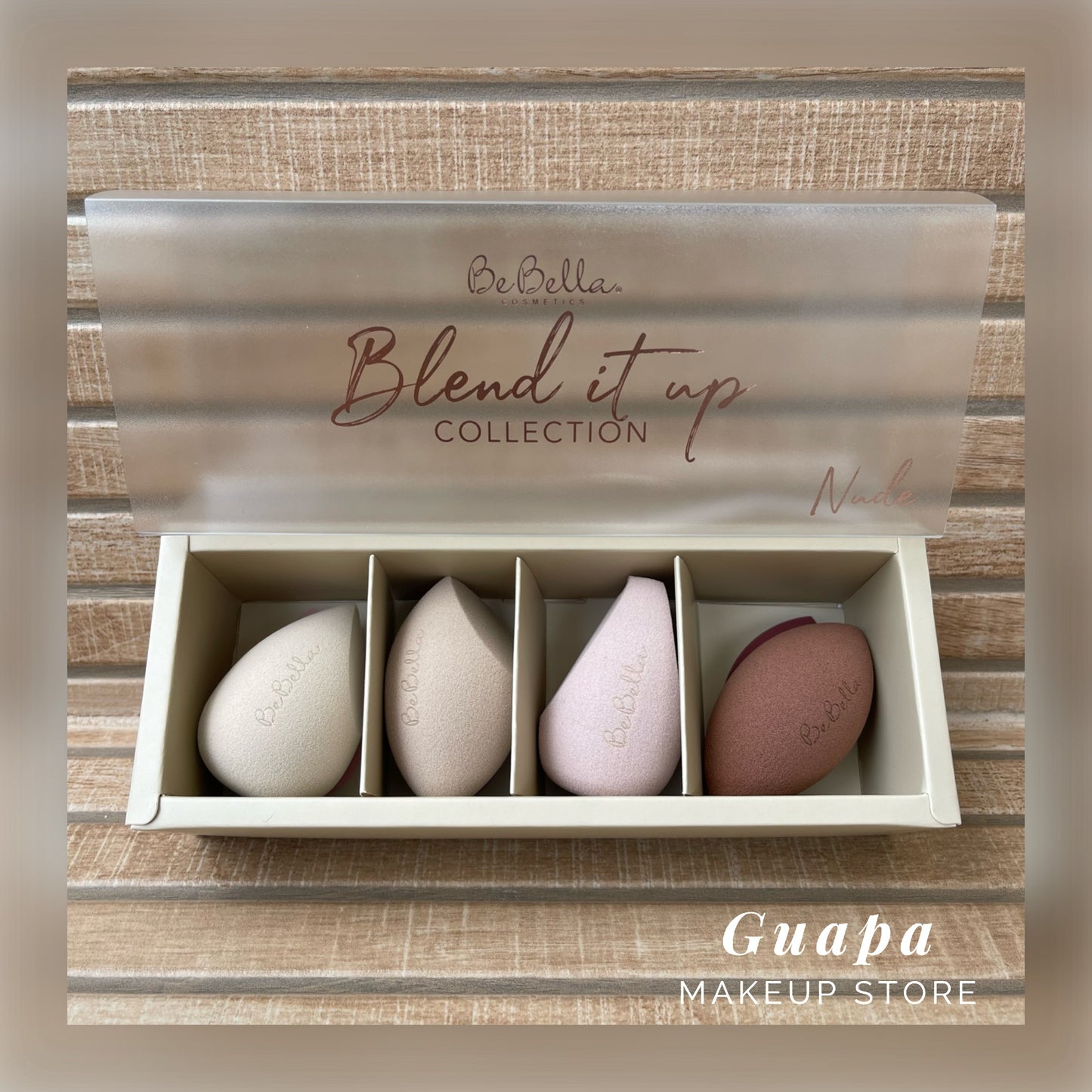 Esponjas en Set Blend it up nude de BeBella