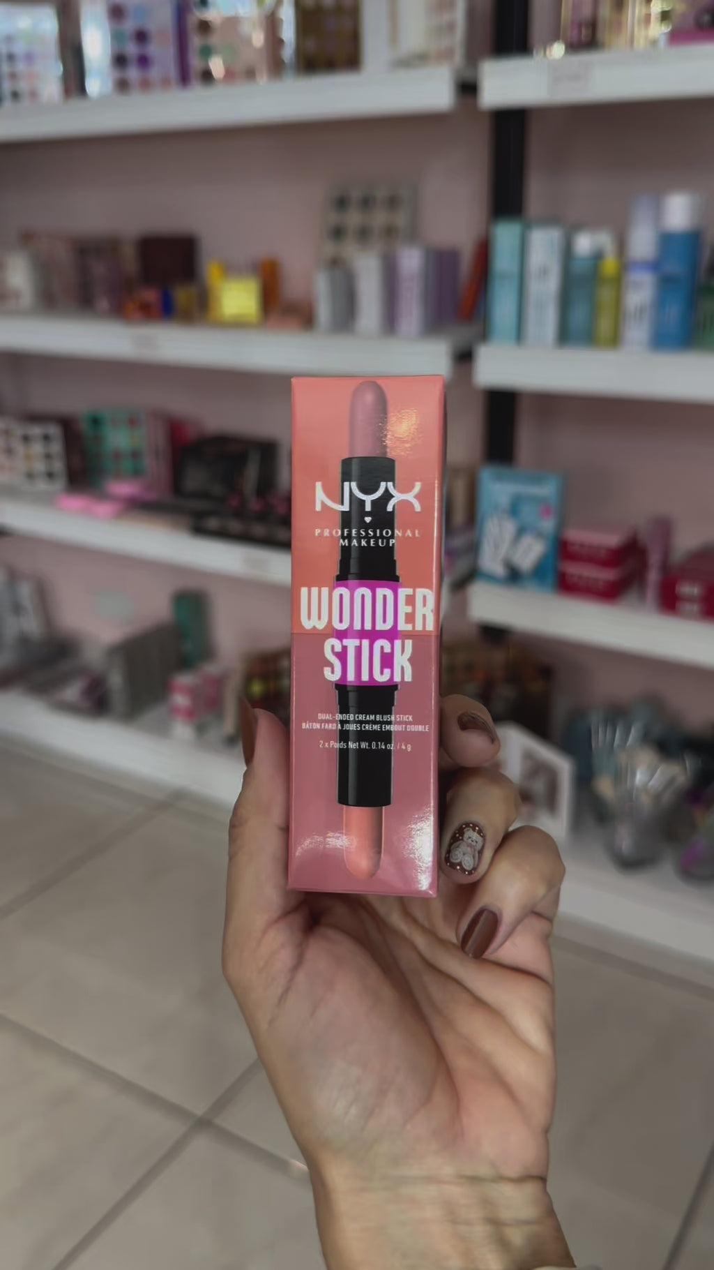 Rubor doble en barra NYX