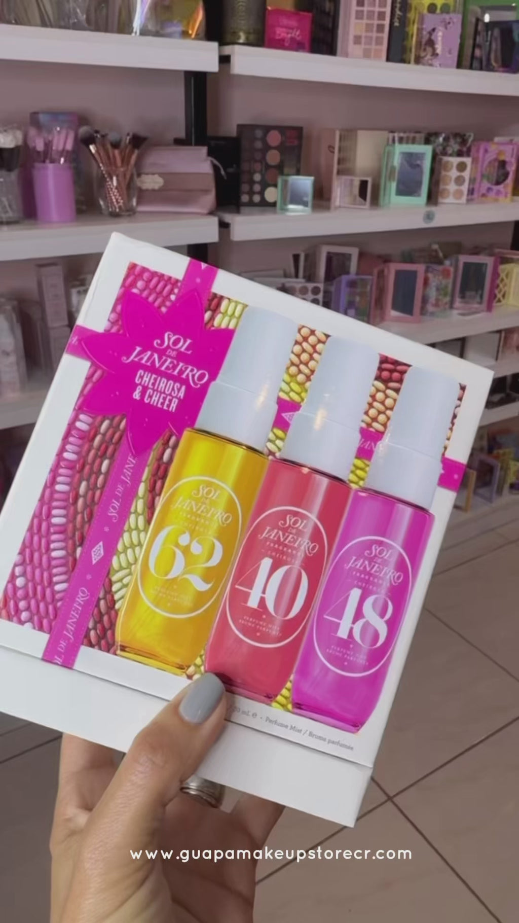 Mist corporal sol de Janeiro trio