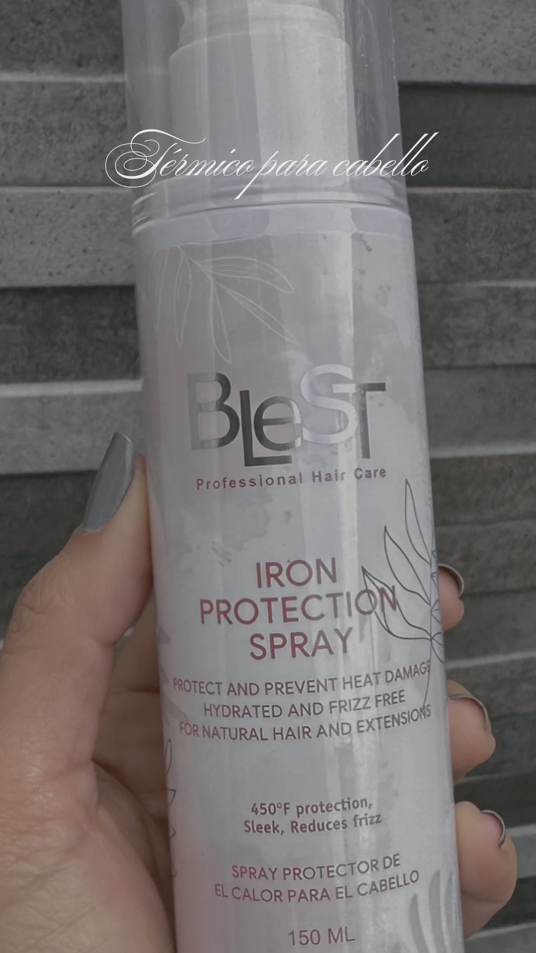 Termo protector para el cabello