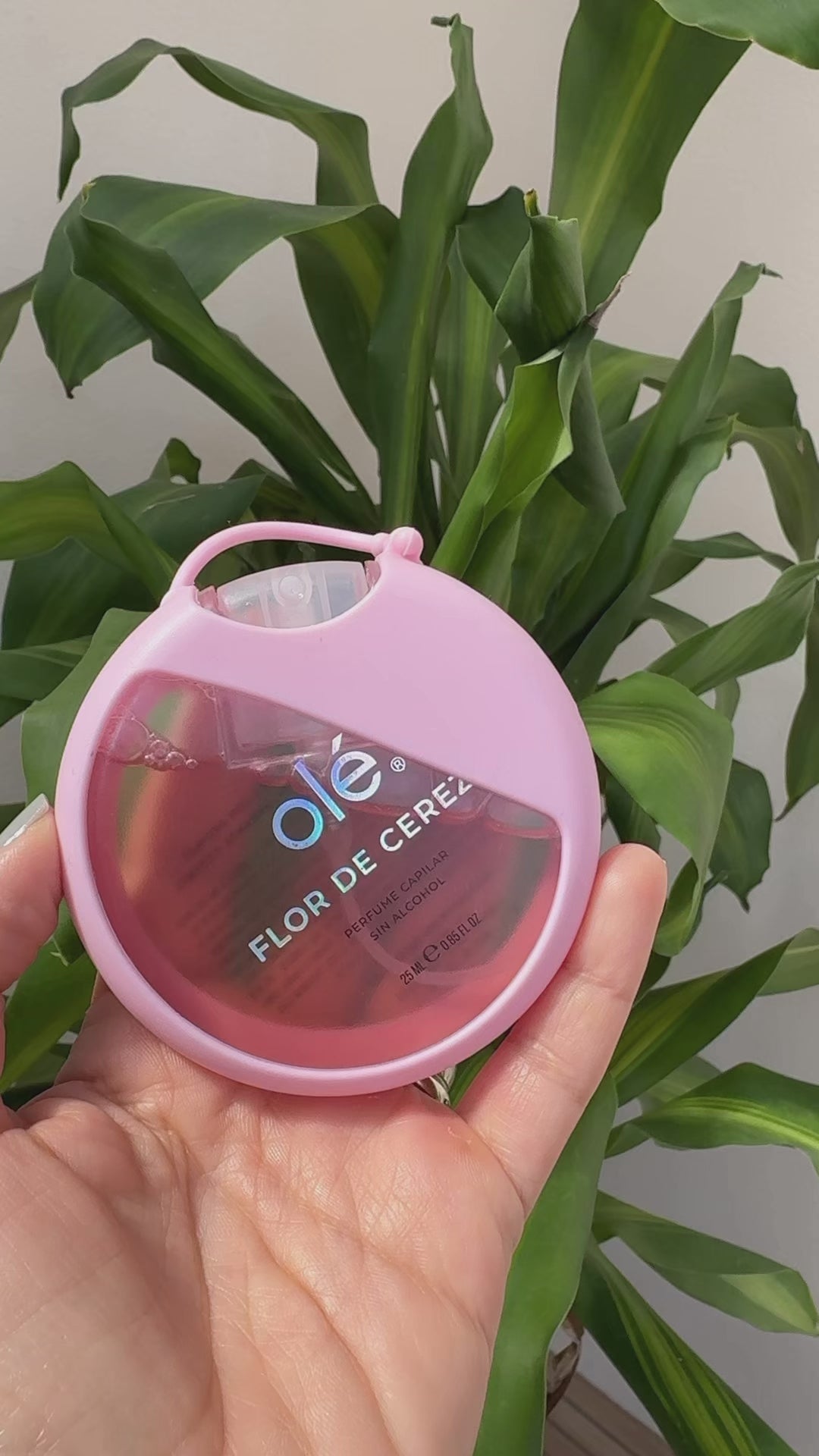 Perfume para el cabello + estuche portable