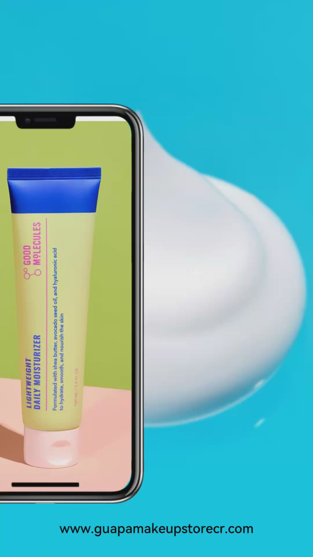 Crema hidratante diaria ligera Good Molecules