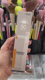 Protector solar VGO con color