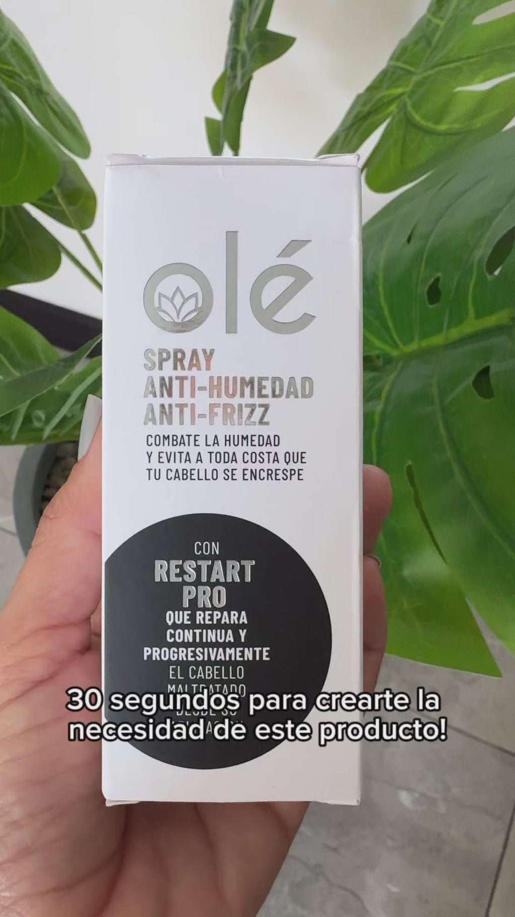 Anti-Frizz Spray para el cabello