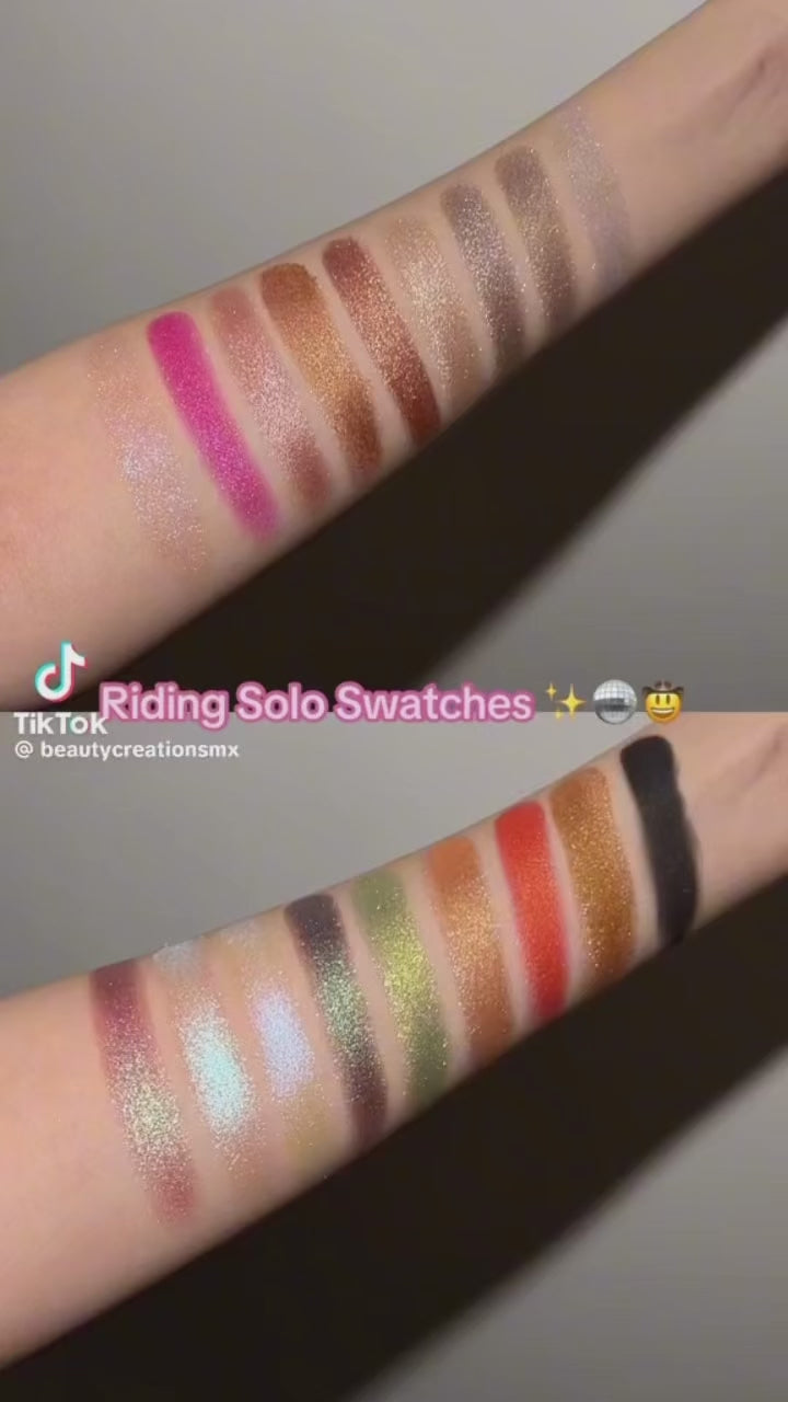 Sombras Compactas Riding Solo Single Beauty Creations