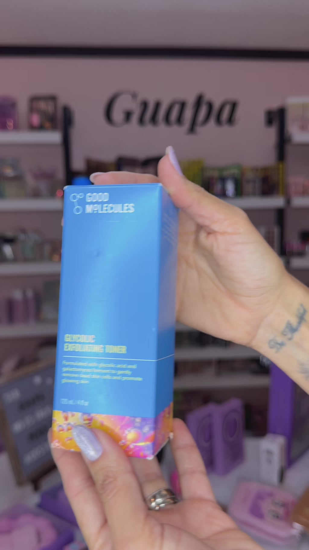 Tónico exfoliante de Ácido Glicolico Good Molecules