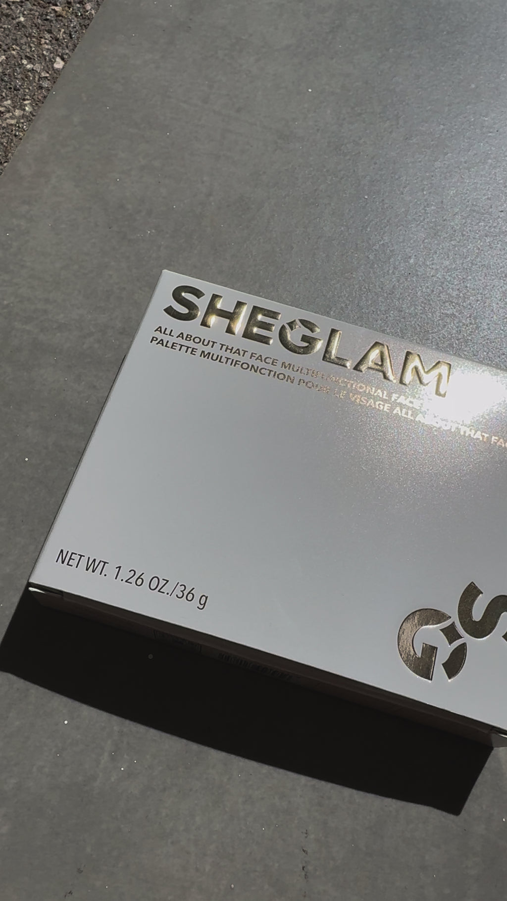 Correctores en paleta Sheglam