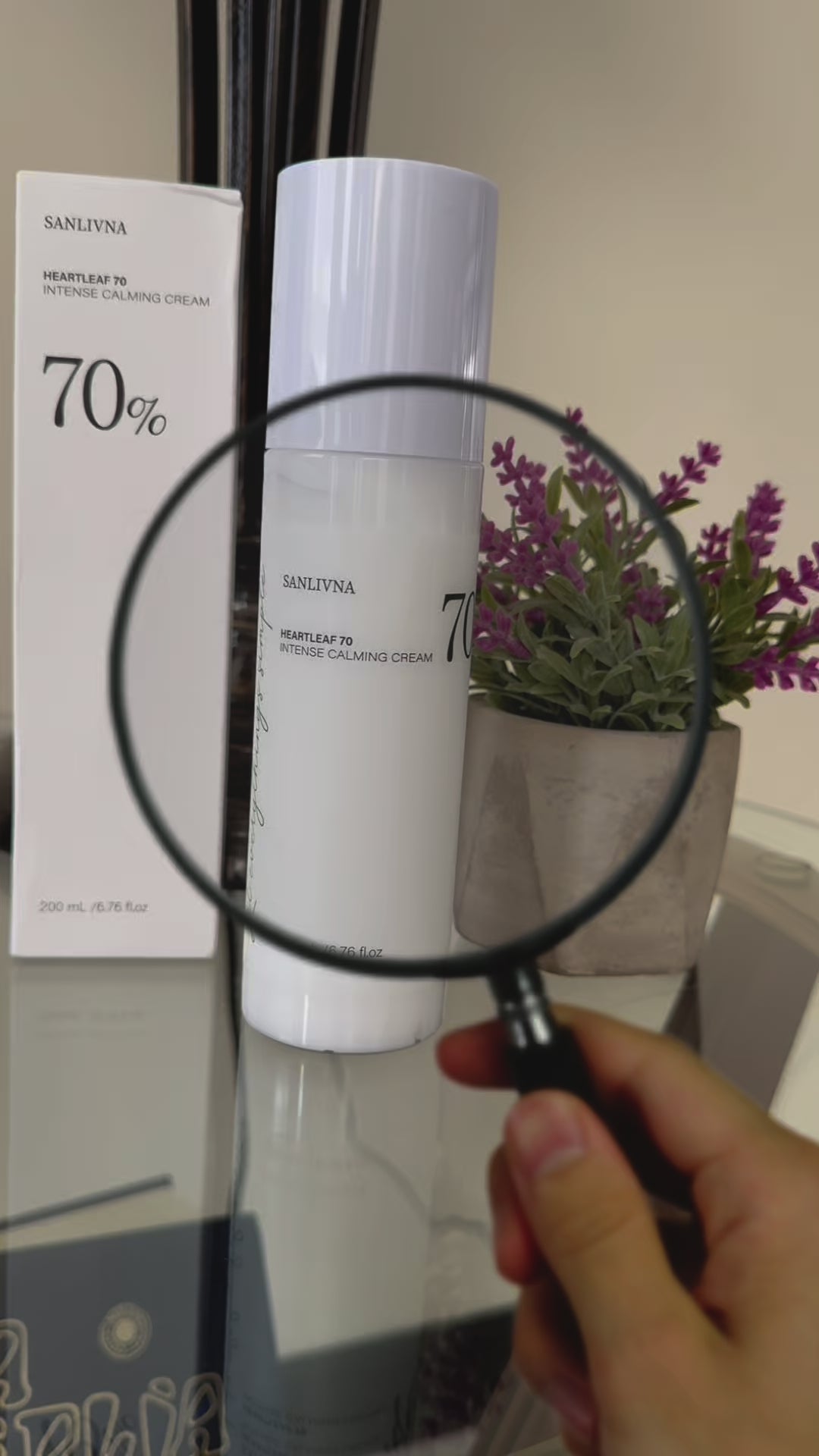 Crema intensiva hidratante calmante koreano